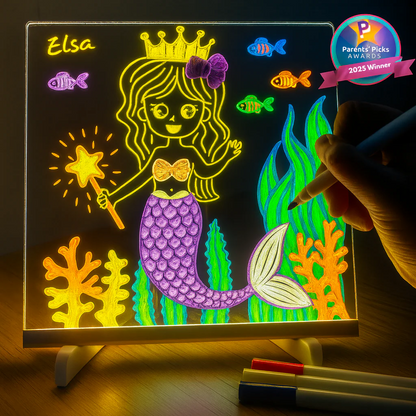 BrilloPad™ Pizarra luminosa LED
